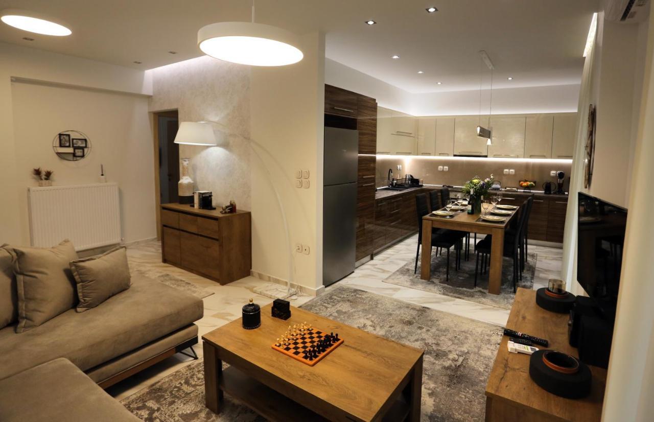 La Larissa Luxury Apartments Peneus מראה חיצוני תמונה