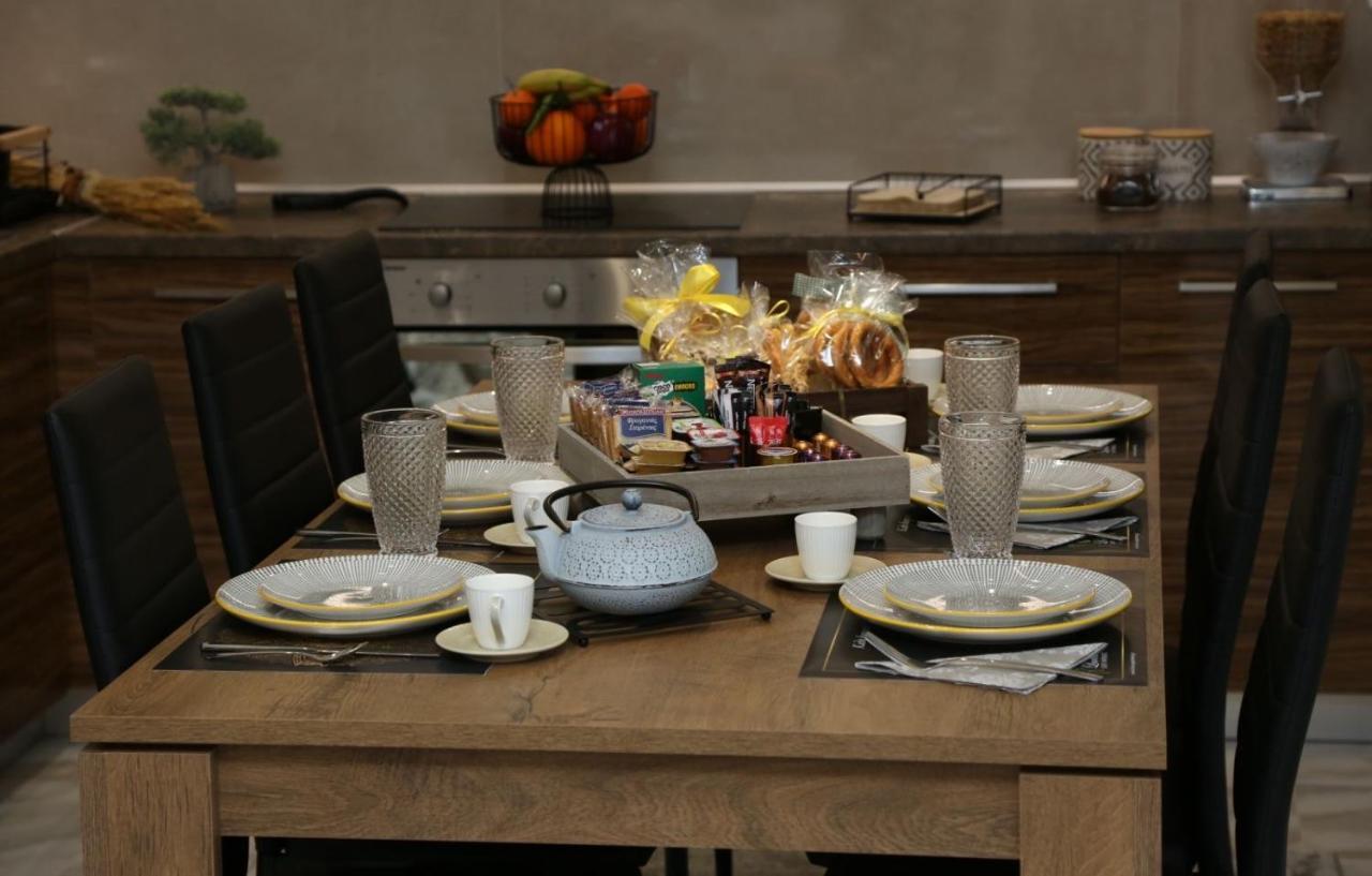 La Larissa Luxury Apartments Peneus מראה חיצוני תמונה